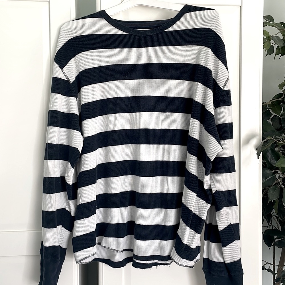Target waffle-cut long sleeve